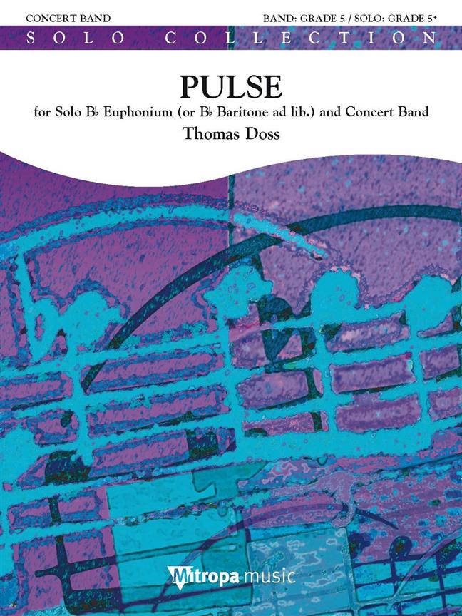 Pulse - for Solo Bb Euphonium (or Bb Baritone ad lib.) and Concert Band - noty pro koncertní orchestr